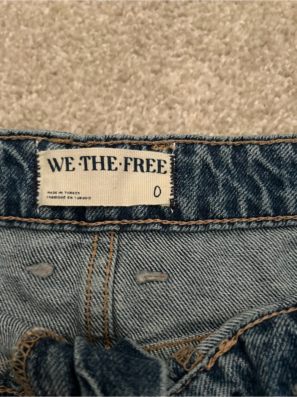 We The Free Medium Wash Blue Women's Denim Jeans